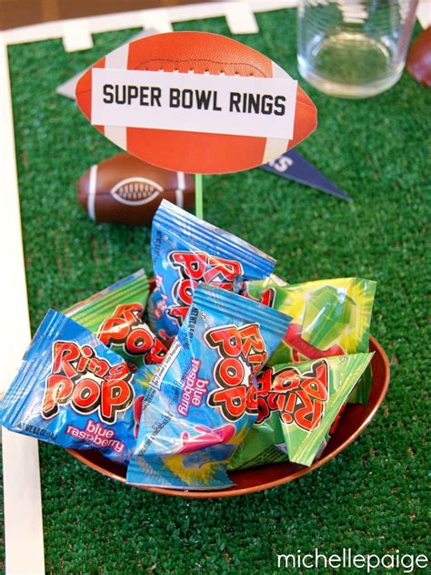 cute favor idea for football or super bowl party..... Birthday party ...