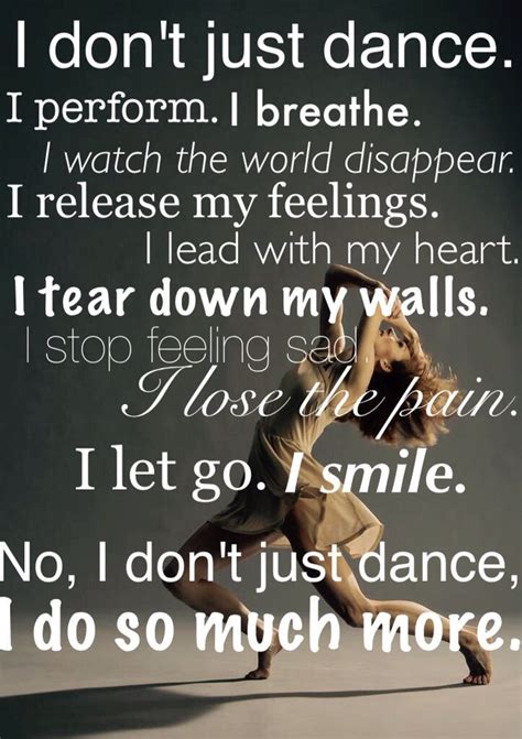 I Don't Just Dance Dance Quotes - Preet Kamal