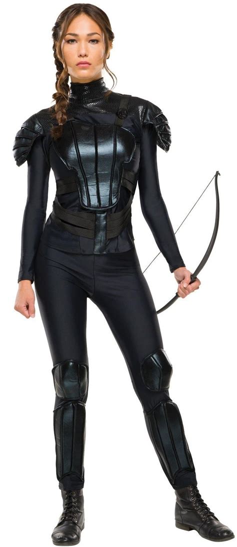 The Hunger Games: Mockingjay Part 1 Deluxe Katniss Costume For Women ...