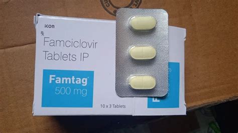 FAMCICLOVIR 250MG AND 500MG TABLETS at Rs 270/stripe | Katargam | Surat | ID: 2852374505730