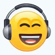 Music Emoji GIF - Music Emoji Headset - Discover & Share GIFs