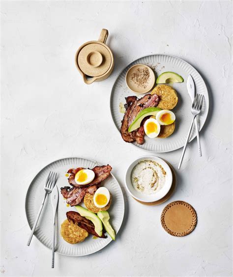 Oat crumpets with avocado & sriracha honey bacon | Food & Home Magazine