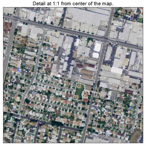 Aerial Photography Map of South El Monte, CA California