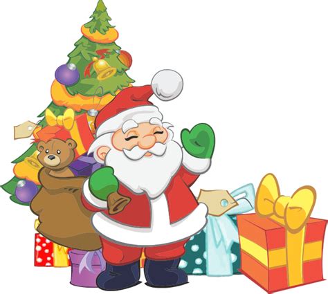 Christmas eve santa claus clip art clipart free download – Clipartix