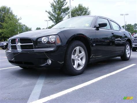 2009 Brilliant Black Crystal Pearl Dodge Charger SXT #14711360 ...