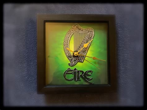 Eire Glass clock.