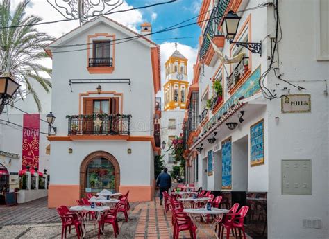 Plaza Altamirano in the Old Town of Marbella Editorial Stock Image ...