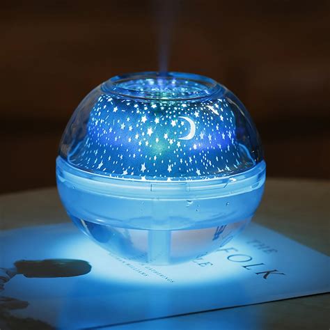 9LED 500ML Humidifier Colorful Night Lights Water Soluble Oil Aroma ...