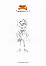 Coloring page Amphibia Twig  Supercoloredcom sketch template