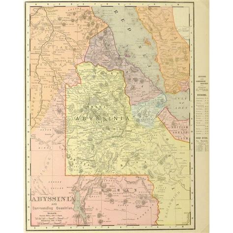 Antique Map of Ethiopia 1895 | Map gallery wall, Art gallery wall, Gallery wall etsy