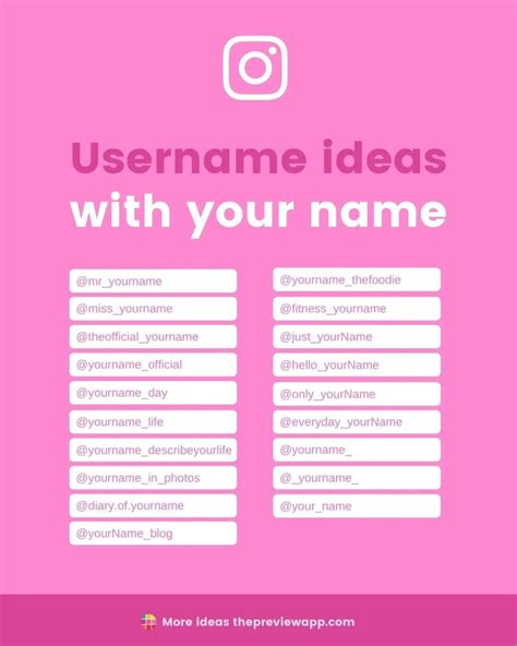 +150 Instagram Username Ideas (Must-Have List - 2021) | Instagram ...