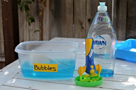 2-Ingredient Homemade Bubble Solution Plus Fun Bubble Activities