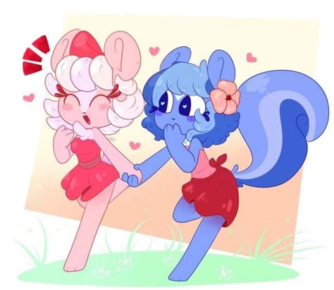 Petunia x Giggles | Happy tree friends, Petunias, Fan art