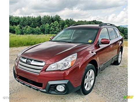 2013 Venetian Red Pearl Subaru Outback 2.5i Premium #86116518 Photo #9 | GTCarLot.com - Car ...