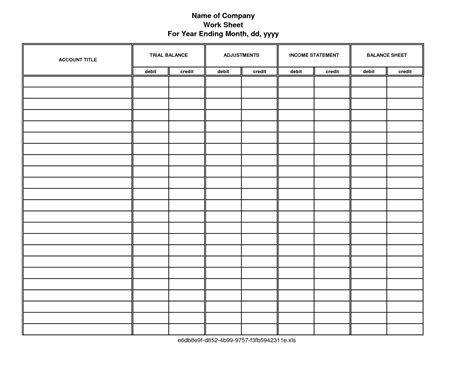 accounting worksheet problems — excelxo.com