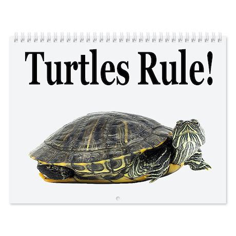 TURTLE Wall Calendar by JLPBoutique