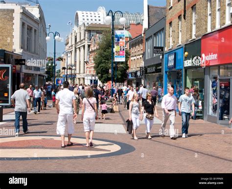 Kingston Town Centre, Surrey, England Stock Photo - Alamy