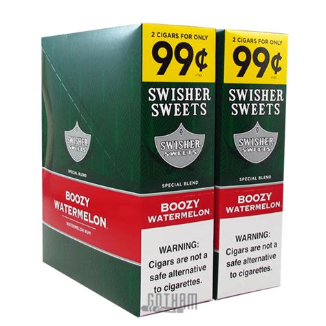 Swisher Sweets Cigarillos Boozy Watermelon | Gotham Cigars