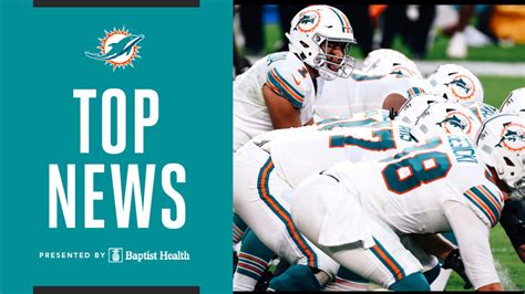 Miami Dolphins Special Teams Defense Support Rookie Quarterback Tua ...