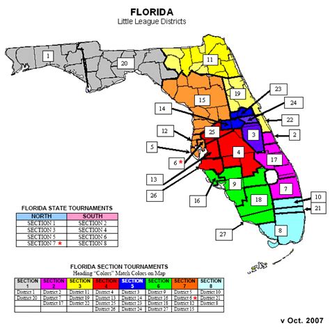 Map Of Florida School Districts - Map