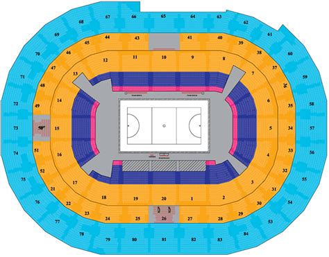 Qudos Bank Arena Seating Map (Sydney SuperDome) | Austadiums