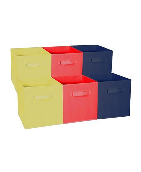 Sorbus Home Storage Bundle with Drawer and Closet Bins, Set of 6 - Macy's