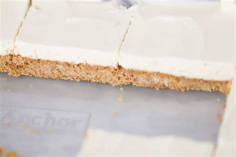 No Bake Cheesecake Bar Recipe - The Carefree Kitchen