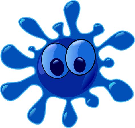 Splat Blue Splash · Free vector graphic on Pixabay