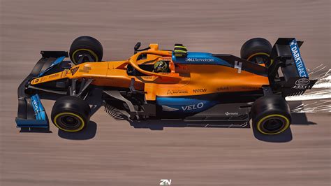 Mclaren MCL35 - Lando Norris - track :: Behance