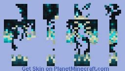 sculk fox? Minecraft Skin