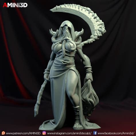 Mind Flayer Illithid_03 Fantasy Miniature Dungeons and - Etsy