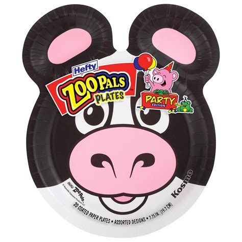 Hefty Brings Back the Iconic Zoo Pals Plates From the Early 00's