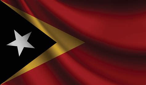 East Timor flag waving Background for patriotic and national design ...