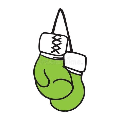 Sketch Boxing Gloves. Hand-drawn Stock Vector - Illustration of artwork ...