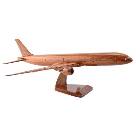 Boeing 777 wooden airplane model wooden replica model - B777