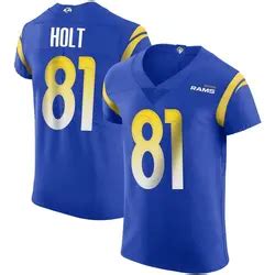 Nike Torry Holt Los Angeles Rams Men's Limited Navy Blue Team Color Jersey