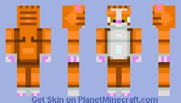 Orange Cat Minecraft Skin