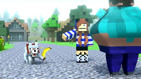 Fat Herobrine Life 3 - Minecraft Animation_哔哩哔哩 (゜-゜)つロ 干杯~-bilibili