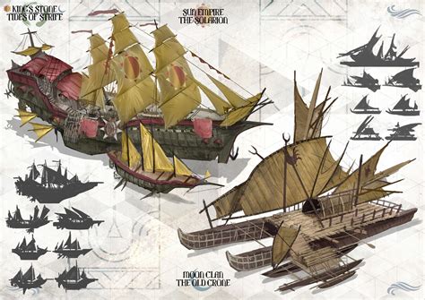 ArtStation - King's Stone: ToS - Fishing Boats, Philip V. | Fantasy ...