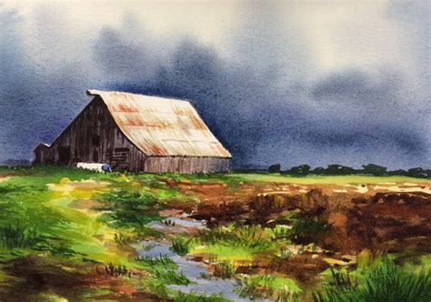 Watercolor Landscape Paintings For Beginners at PaintingValley.com ...