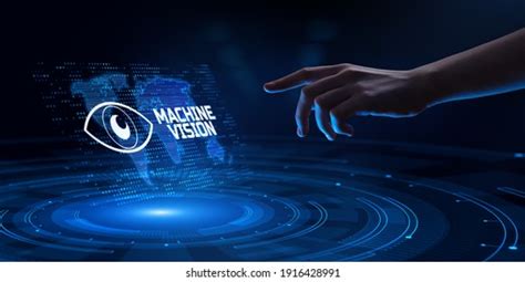 Machine Vision Ai Artificial Intelligence Concept Stock Photo ...