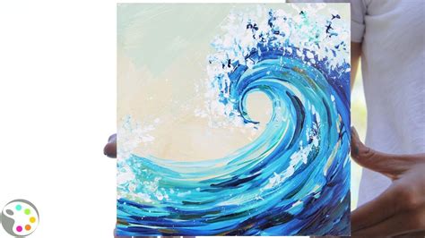 Easy Ocean Painting Tutorial – Warehouse of Ideas