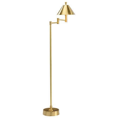 gold floor lamp