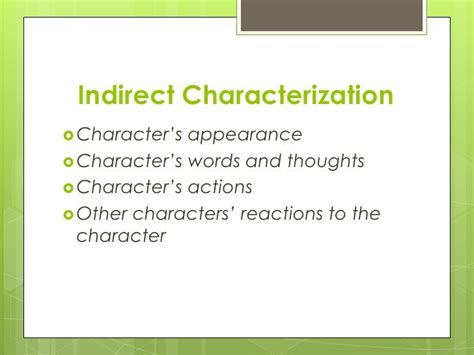 Characterization in Literature