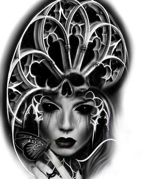 "Dark angel" here is a tattoo design i have put together using a ...