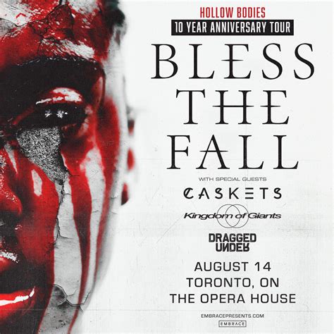 Blessthefall: Hollow Bodies 10-Year Anniversary Tour – Embrace Presents