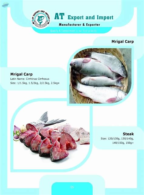 Mrigal Carp Fish by AT Export And Import. Supplier from Bangladesh ...