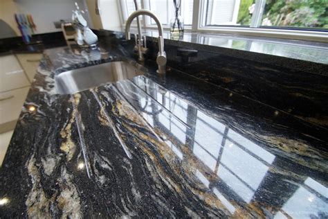 Cosmic Black Granite kitchen worktops from Stone Culture | Black ...