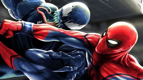 Spider-Man vs Venom Wallpapers - Top Free Spider-Man vs Venom ...