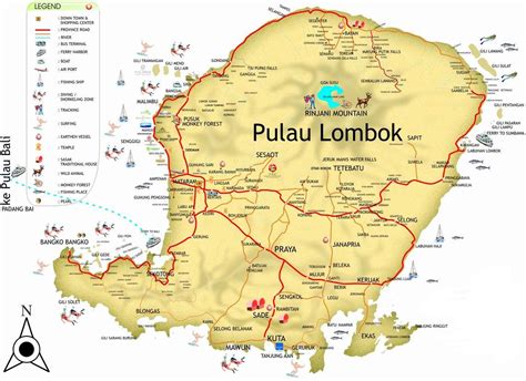 ARZU MAHAPATI: Peta Lombok